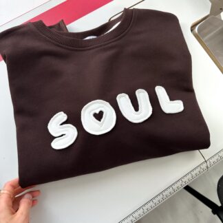 Світшот шоколадний soul